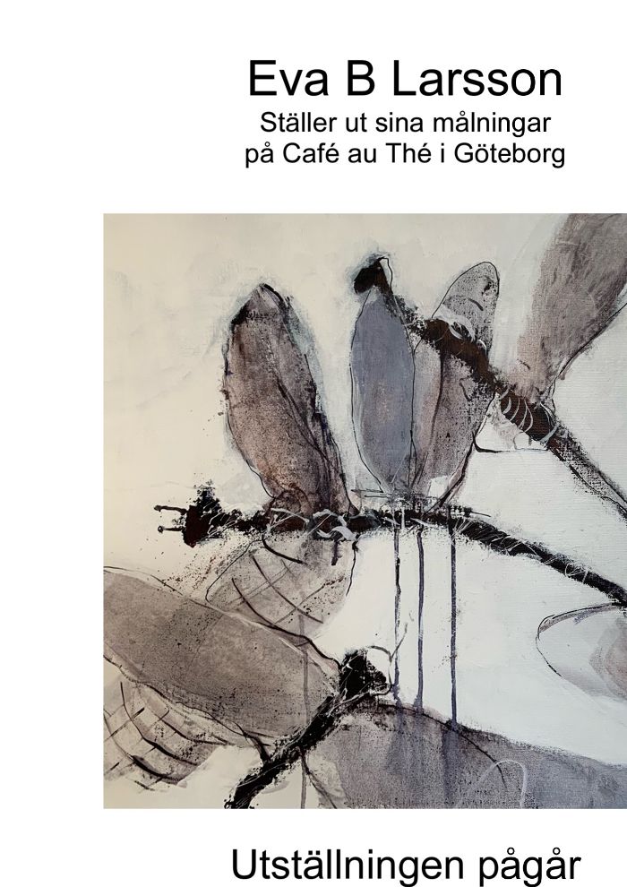Liten utställning på det trevliga kaféet vid Järntorget i Göteborg!